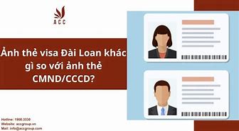 Chụp Ảnh Thẻ Đi Đài Loan